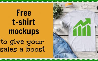 Free t-shirt mockups to give your sales a boost